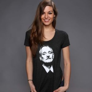 Bill F*cking Murray Chive Tee in grey